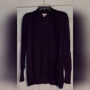 Merona Navy Blue Open Cardigan